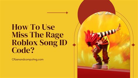 Mario Judah - MISS THE RAGE Roblox ID - Roblox music codes