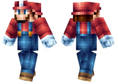 Unleash Your Inner Gamer with Mario's Iconic Skin in Minecraft