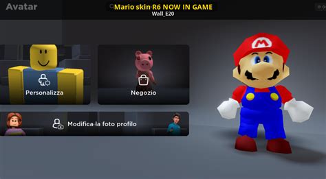 Mario skin! - Roblox