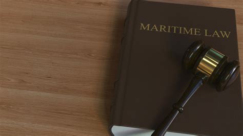 Maritime Lawyer In Court