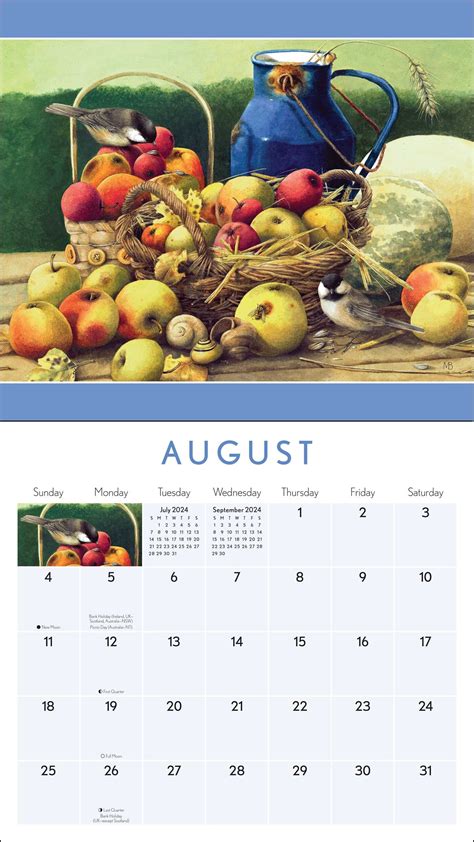 Marjolein Bastin Nature's Inspiration 2024 Deluxe Wall Calendar with