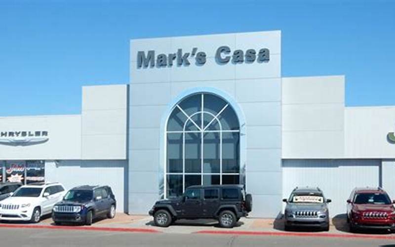 Mark'S Casa Jeep Showroom