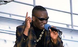 Mark Morrison Performing on Stage