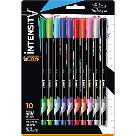 Marker Pens: Intensity and Smooth Coverage