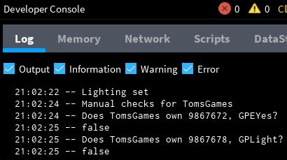 MarketPlaceService PlayerOwnsAsset incorrectly returning false 