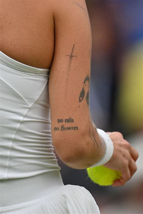 Marketa Vondrousova Tattoos