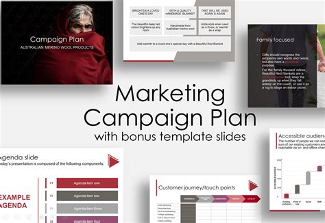 Four Steps Marketing Campaign Presentation Template