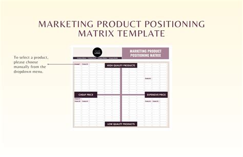 Marketing Positioning Template