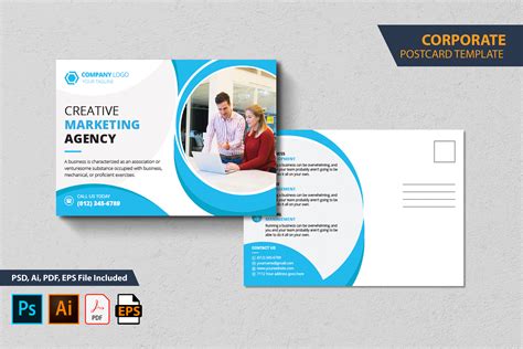 Marketing Postcard Template