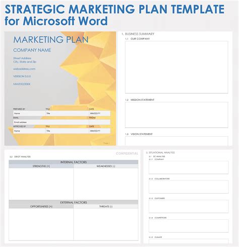 Free Marketing Plan Word Templates, 217+ Download