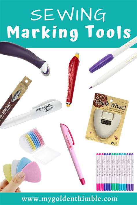 Marking Tools In Sewing
