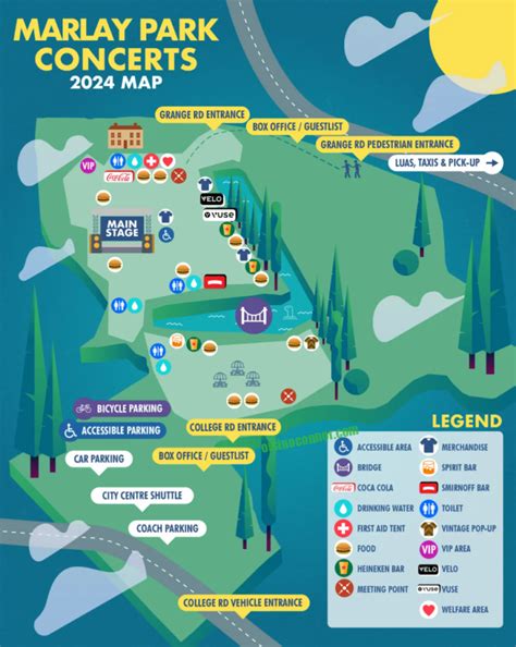 Navigate Marlay Park: Your Ultimate Guide to the Concert Map