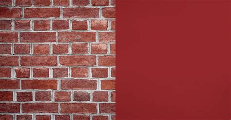 Maroon and Brick Red