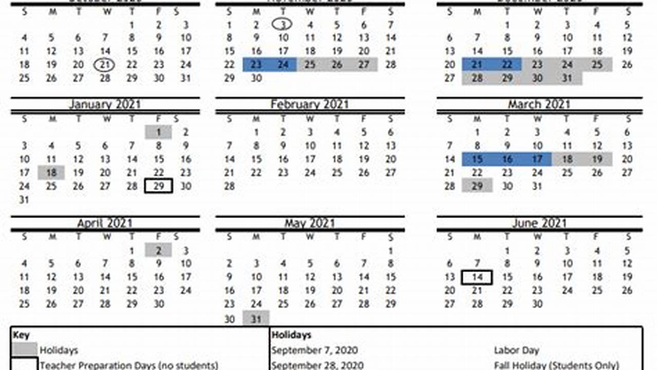 Marquette Calendar Spring 2025