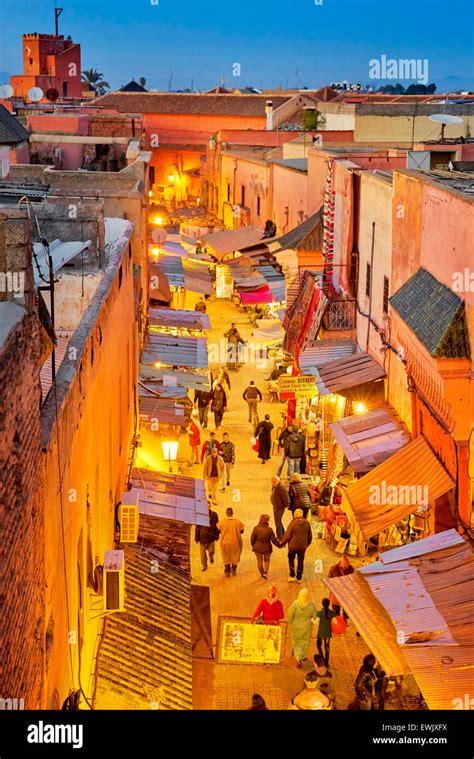 Marrakech medina streets