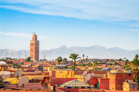 Marrakech panoramic view