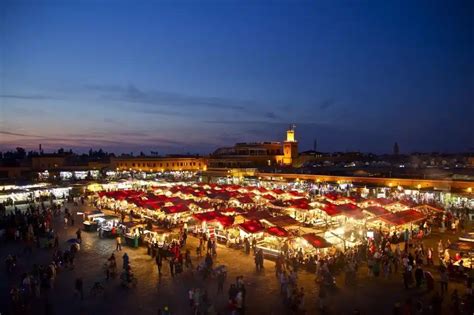 Marrakech safety at night