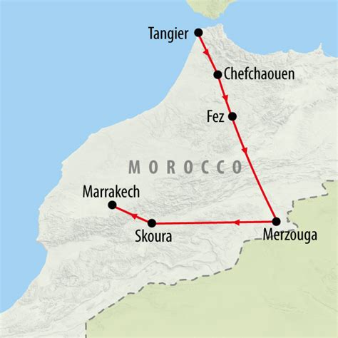 Marrakech to Tangier