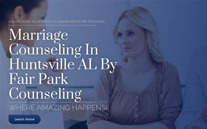 Marriage Counseling Huntsville Services