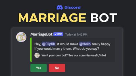 Unlock the Power of Marriage Bot Commands for a Happier Union: Essential Tips and Tricks