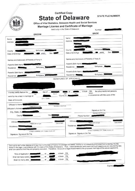 Everything You Need to Know About Obtaining a Marriage License in Delaware