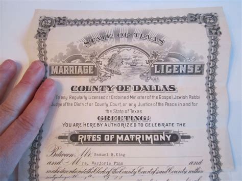 Everything You Need to Know About Obtaining a Marriage License in Texas