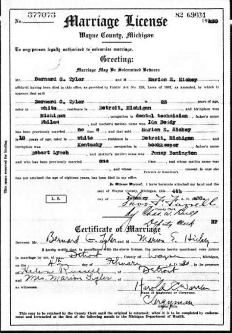 Everything You Need to Know About Getting a Marriage License in Wayne County, Michigan