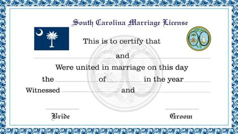 Your Guide to Obtaining a Marriage License in South Carolina: Requirements and Process