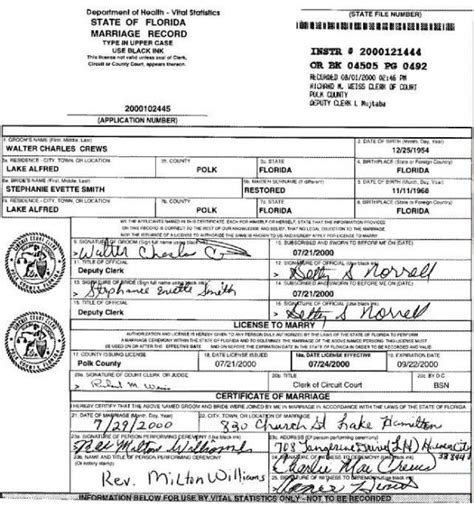 Get Hitched to Marriage Records in Florida: Your Ultimate Guide to Uncovering Vital Information