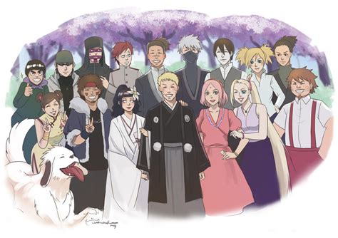 Married Naruto Main Characters