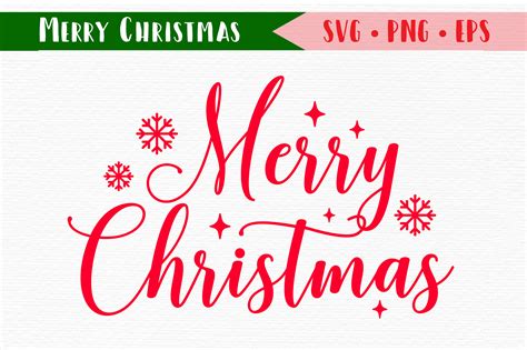 Spread the Festive Cheer with Merry Christmas SVG - Top Picks! 🎄🎁🌟