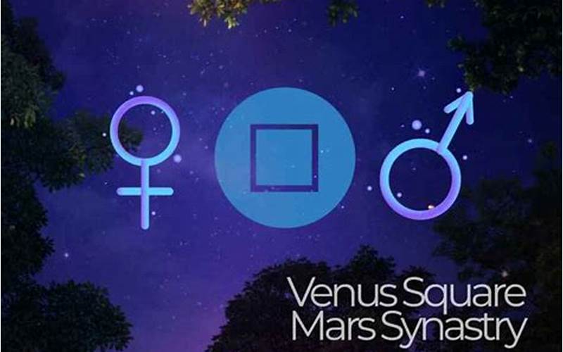 Mars And Venus Synastry