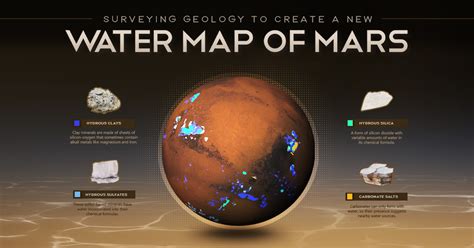 Mars With Water Map