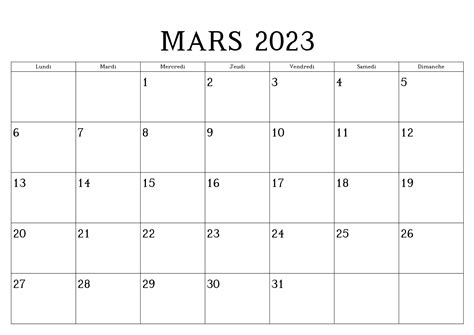 Mars 2023