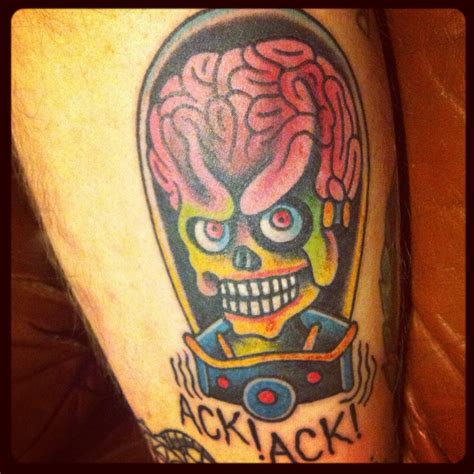 Mars Attacks Tattoo