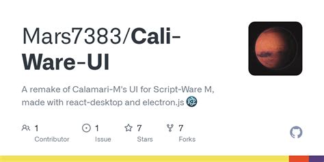 Mars7383/Cali-Ware-UI: A remake of Calamari-M\'s UI for  - GitHub