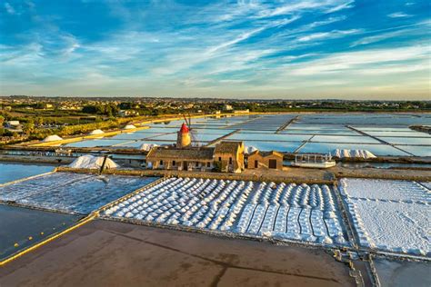 Marsala Salt Pans Italy