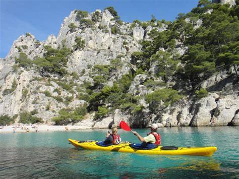 Marseille summer kayaking