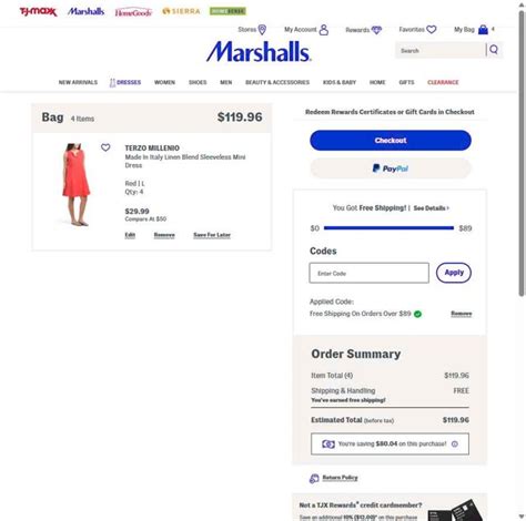 Marshalls 20 Off Coupon In Store Printable