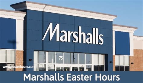 Marshalls Open Easter Sunday