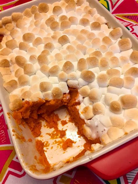 Marshmallow Sweet Potato