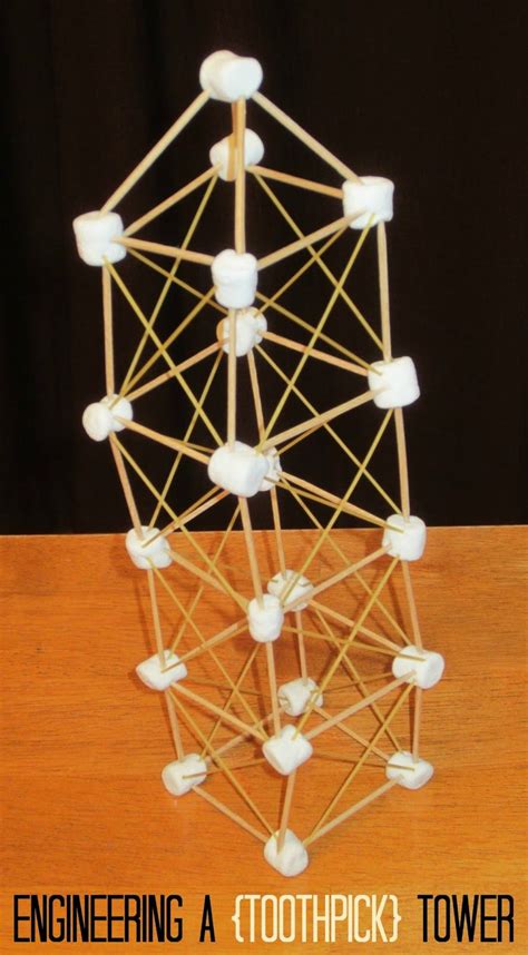 Marshmallow Toothpick Tower Worksheet