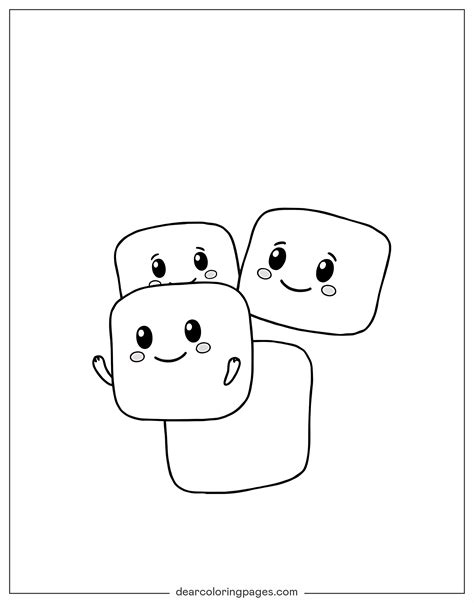 Marshmallows Printable