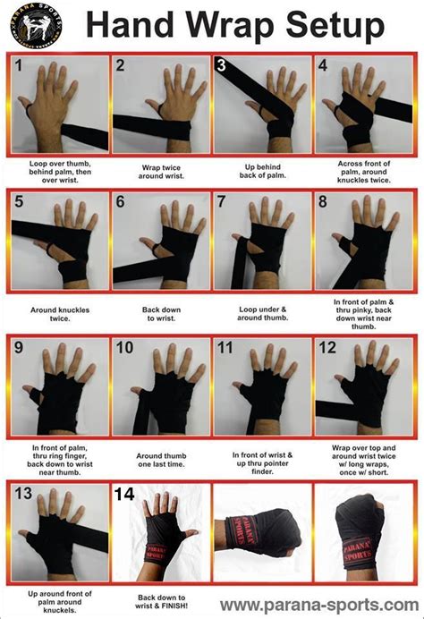Martial Arts Hand Wraps