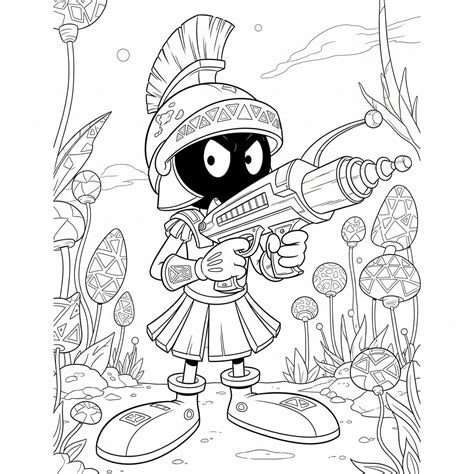Martian Coloring Pages