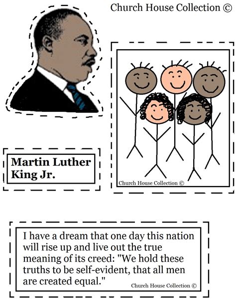 Martin Luther King Free Printables