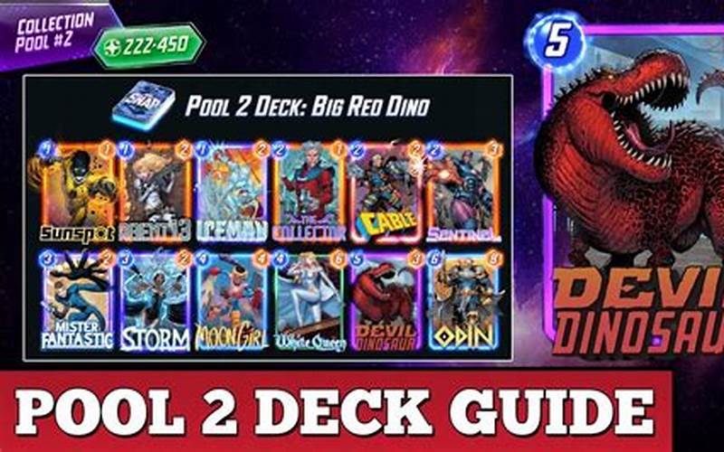 Marvel Snap Devil Dinosaur Deck