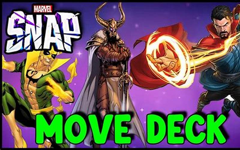Marvel Snap Move Deck Trick