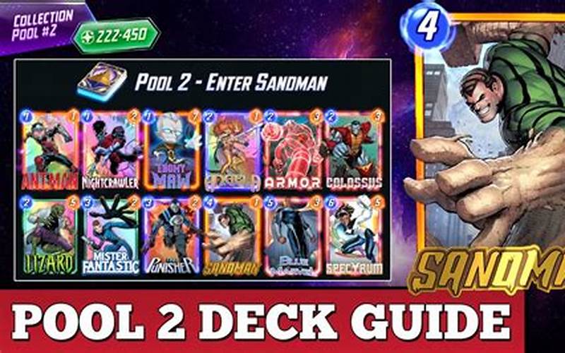 Marvel Snap Sandman Deck: A Comprehensive Guide