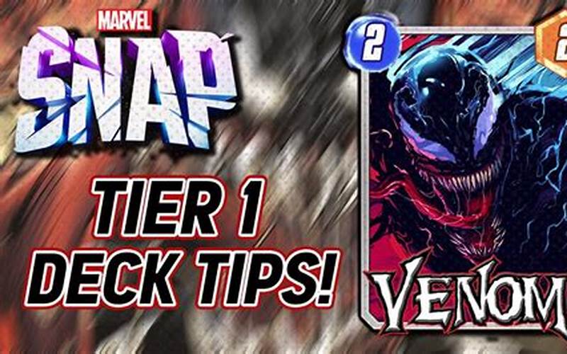 Marvel Snap Venom Deck - Unique